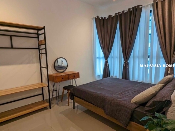 Master bedroom at Johor