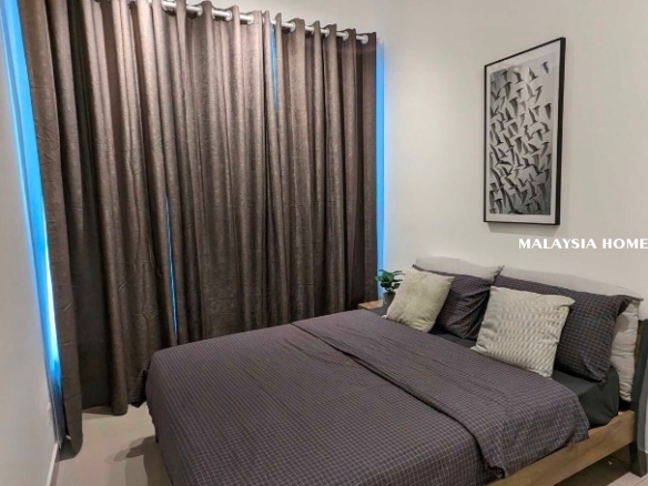 Master bedroom at Johor
