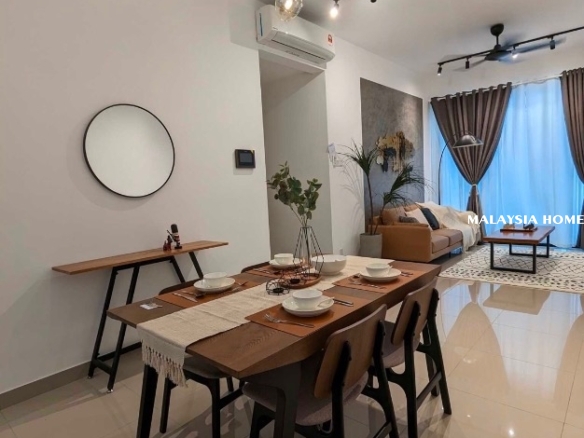 Master bedroom at Johor