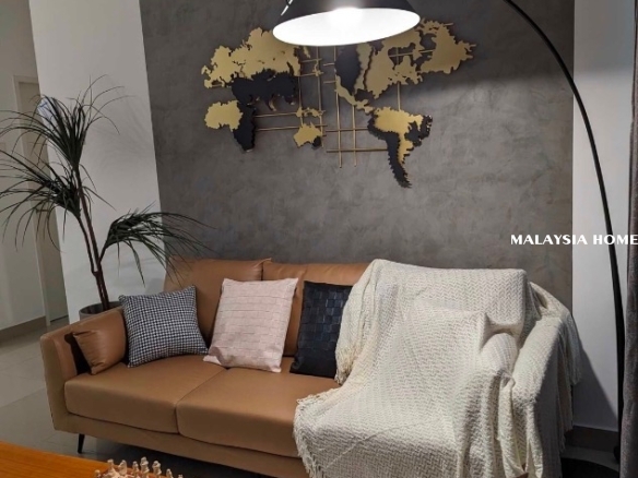 Master bedroom at Johor