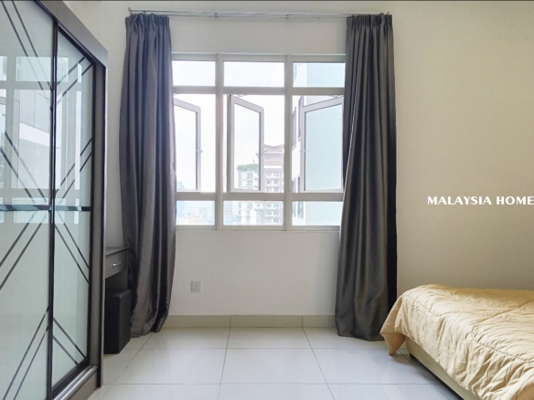 Single bedroom at Kuala Lumpur