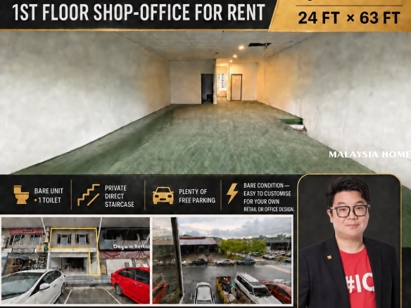 BSA Kolombong – 1st floor Shop-Office